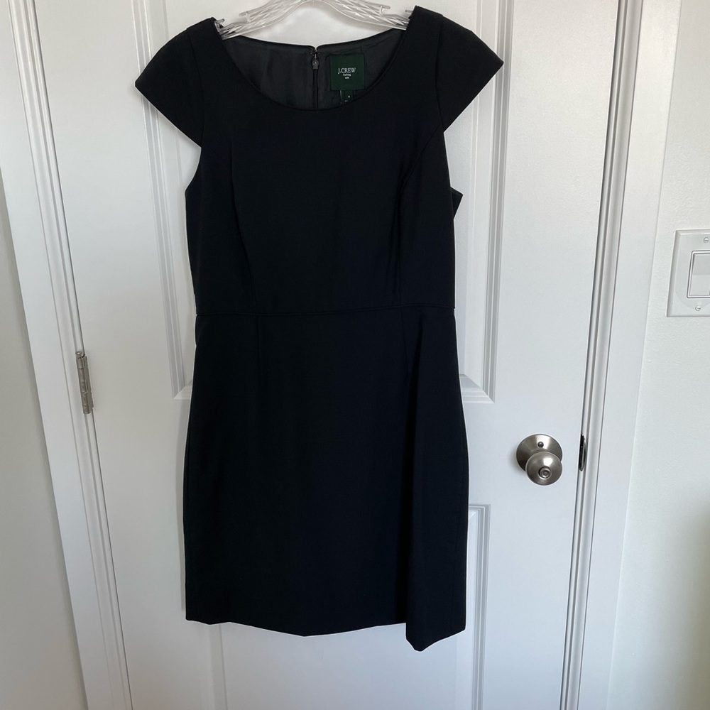Black JCrew Suit Dress
